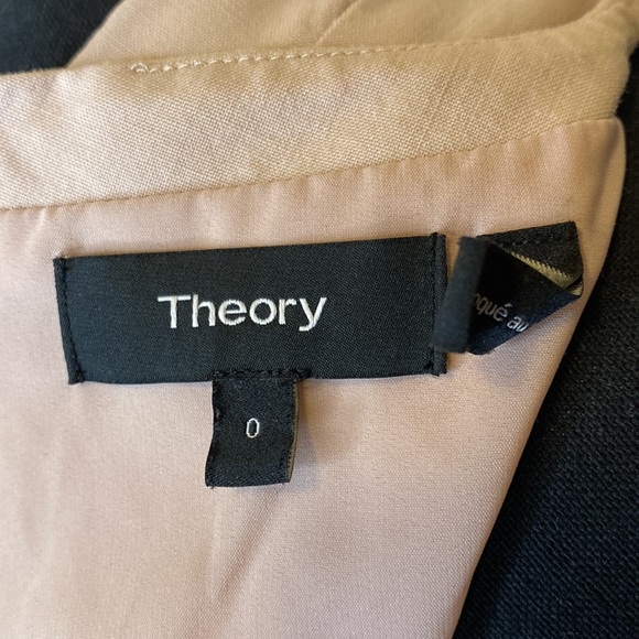 Theory Virgin Wool Pale Pink Mini Dress - Picture 6 of 6